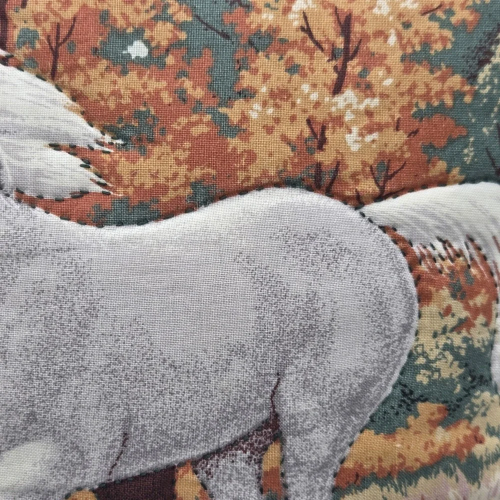 Handmade vintage coverlet